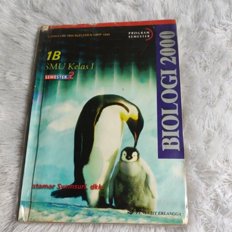 Biologi 2000 SMU Kelas 1 - Kurikulum 1994 Erlangga | Buku Bekas Original