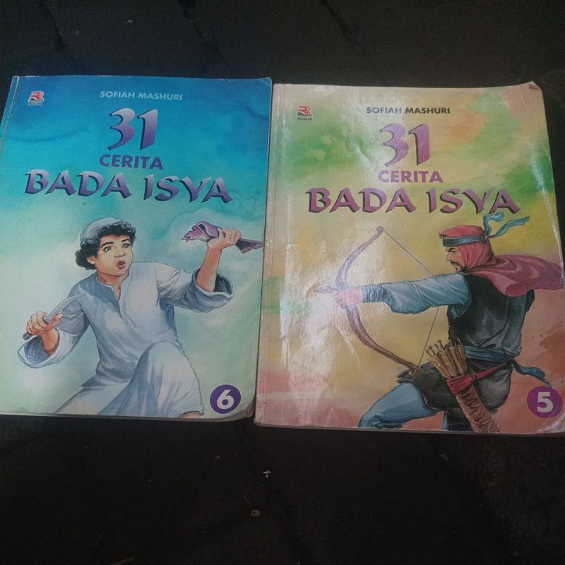 buku cerita anak islami bada isya bekas original