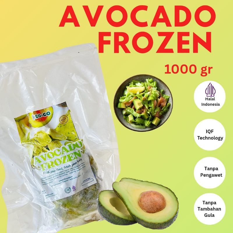 

Avocado Frozen 1 Kg