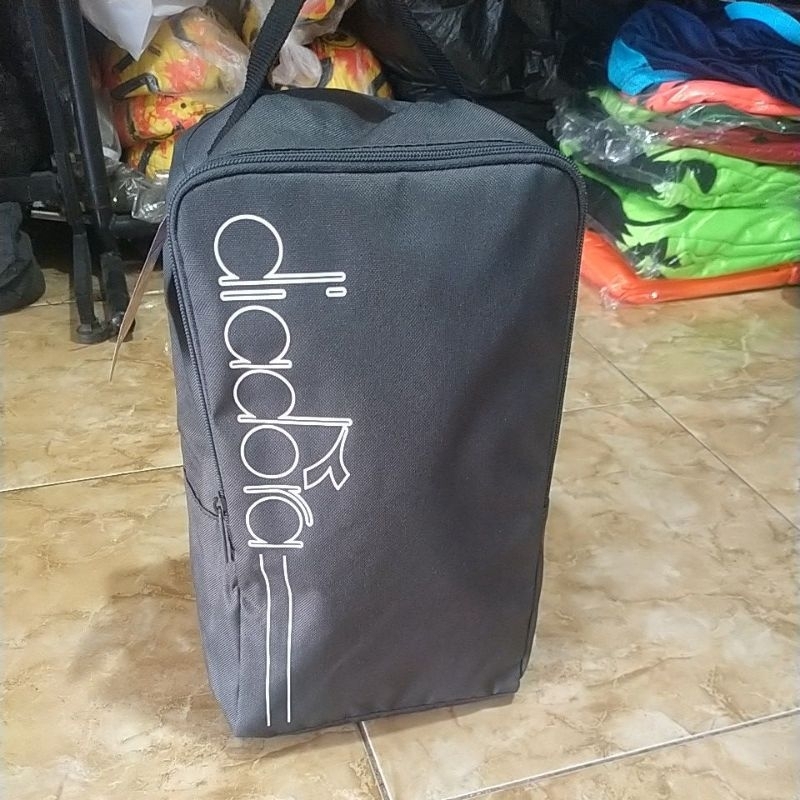 SHOE BAG DIADORA TAS JINJING SEPATU DIADORA ORIGINAL TAS SEPATU DIADORA ORIGINAL GREY