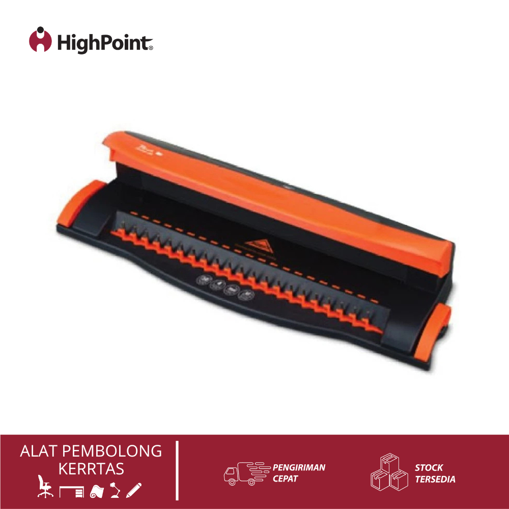 

HighPoint Peach Personal Binder PB20009 / Mesin Jilid