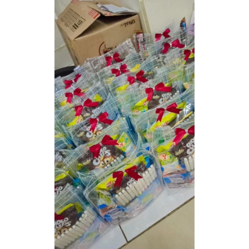 PAKET SOUVENIR SNACK + PENSIL WARNA / SPIDOL + TAS MIKA / PARCEL SNACK / GOODIEBAG ANAK / PAKET ULTA