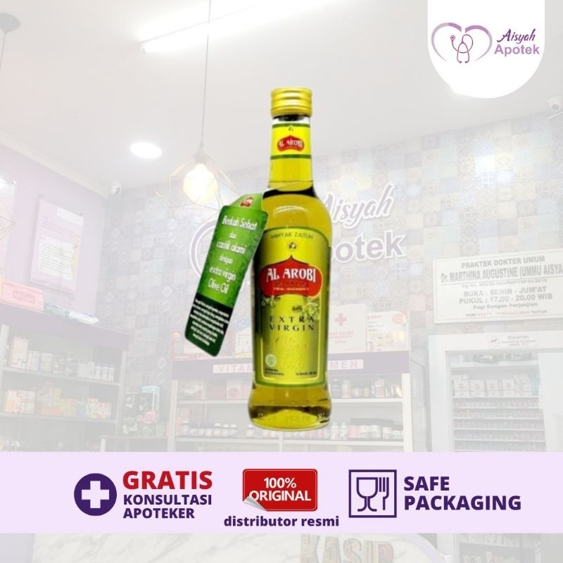 

minyak zaitun extra virgin olive oil Al arobi 285 ml