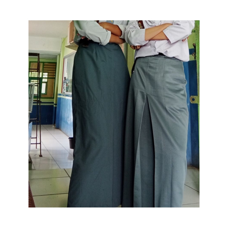 Rok Abu panjang GLOSSY & BIASA