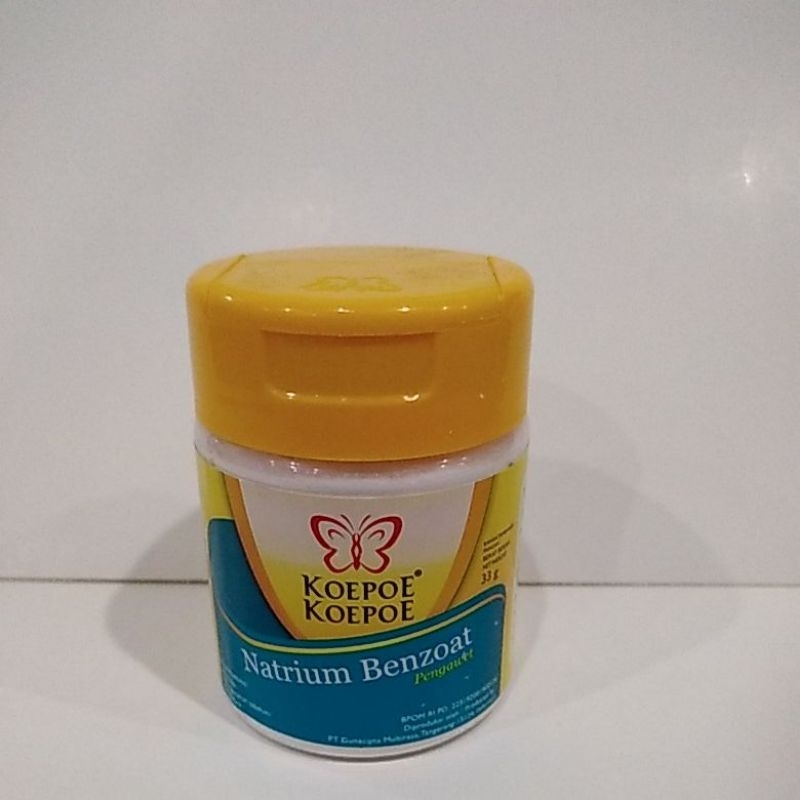 

KOEPOE KOEPOE NATRIUM BENZOAT 33 GR