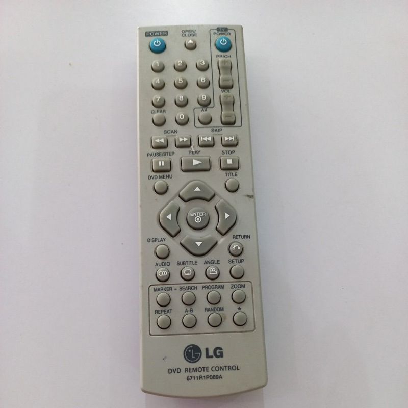 Remote DVD LG