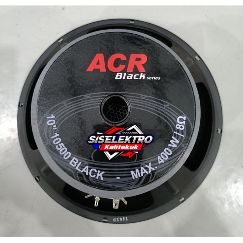 Speaker 10 Inch ACR 10500 BLACK acr 10500 black