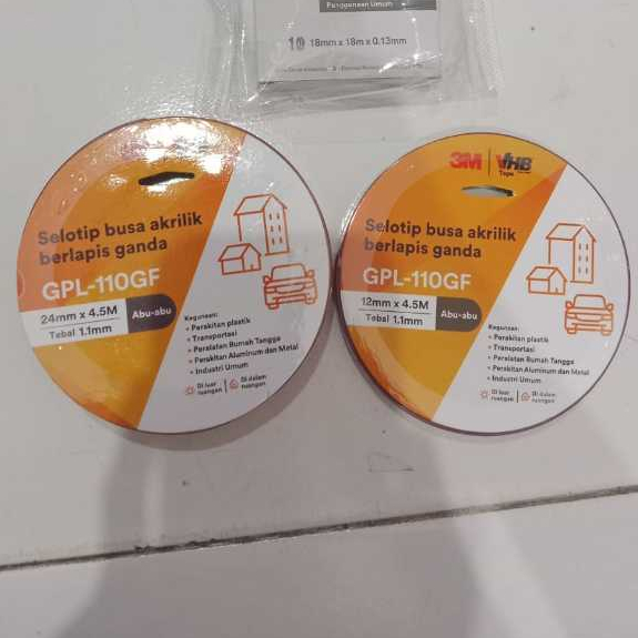 

VHB Double Tape 3M Abu-Abu