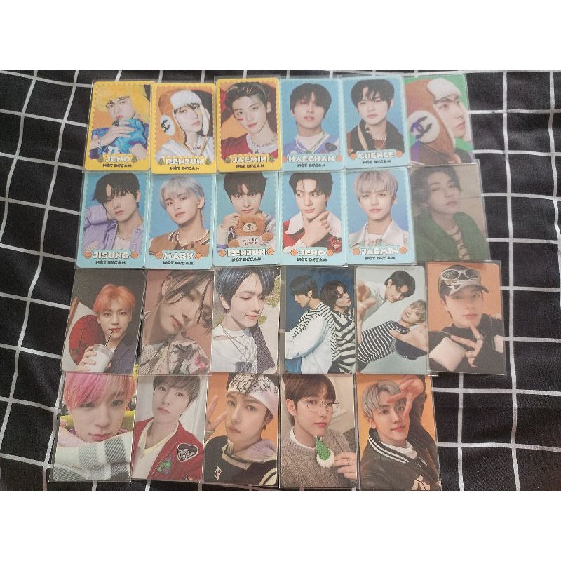 PC Photocard Jaemin Jeno Renjun Mark Haechan Jisung Chenle Dreamzine Konsep Candy TC Candy Universe 