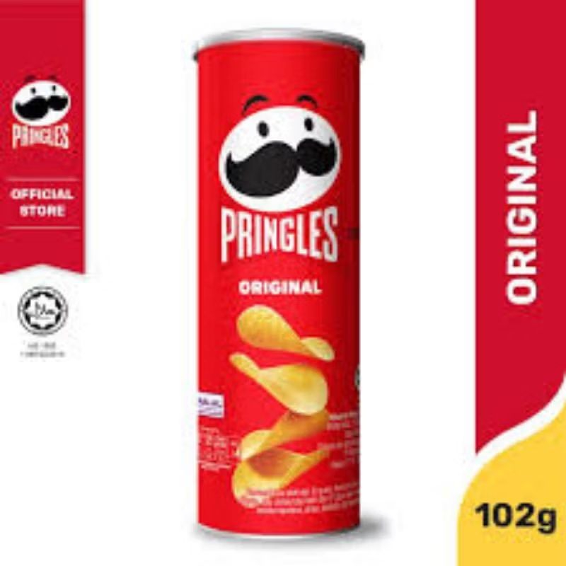 

❤️(TERMURAH)❤️Pringles Merah ORIGINAL 12pcs Expired Juli 2025