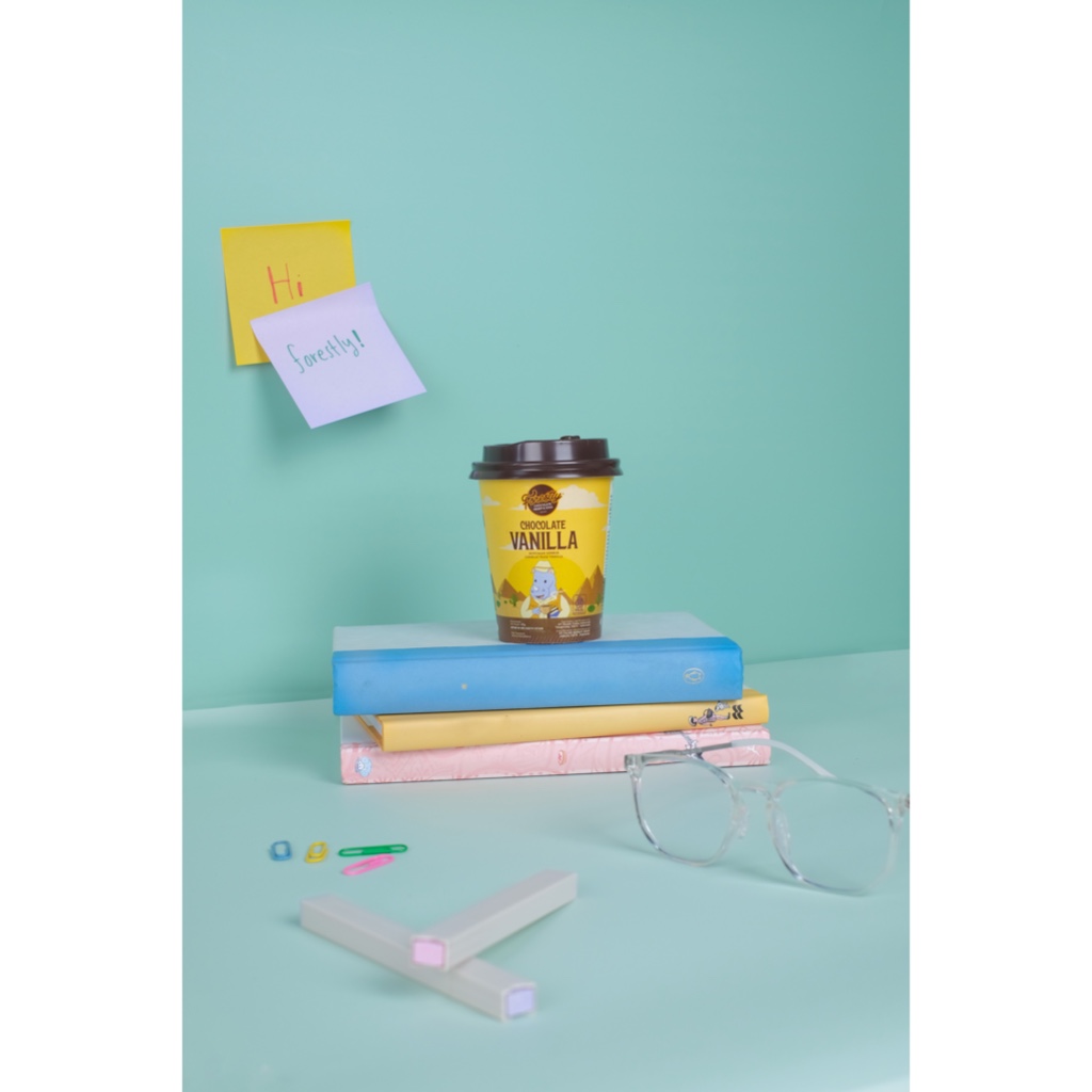 

Forestly Chocolate Vanilla Cup 27 gram - Minuman Cokelat Bubuk