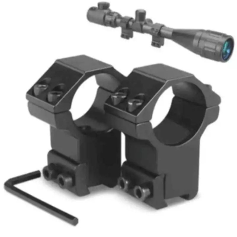 Mounting Tinggi OD 25 mm Rail 11 mm Mount Scope Teleskop