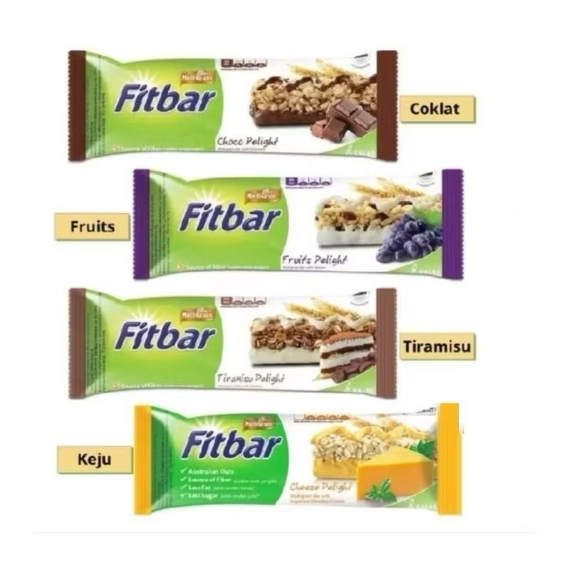 

FITBAR MULTIGRAIN SEREAL Cemilan Diet 20gr