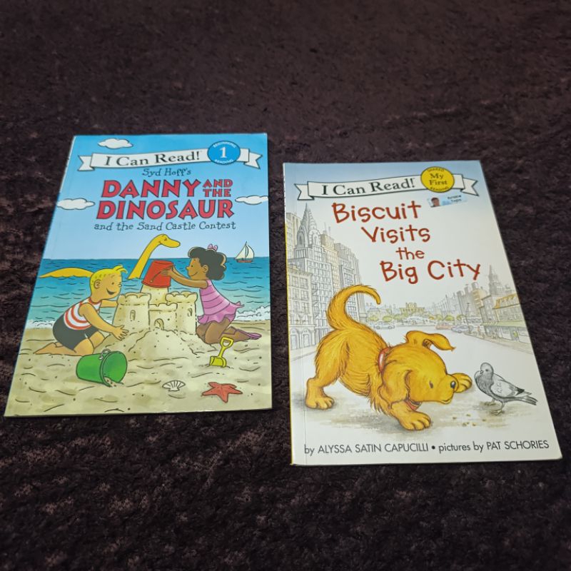 Buku cerita buku dongeng anak-anak (I Can Read, Biscuit Visits the Big City) cabutan
