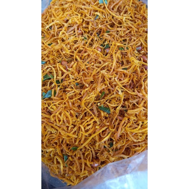 

serundeng ubi daun jeruk + kacang khas Sumbar (250gr&500gr)