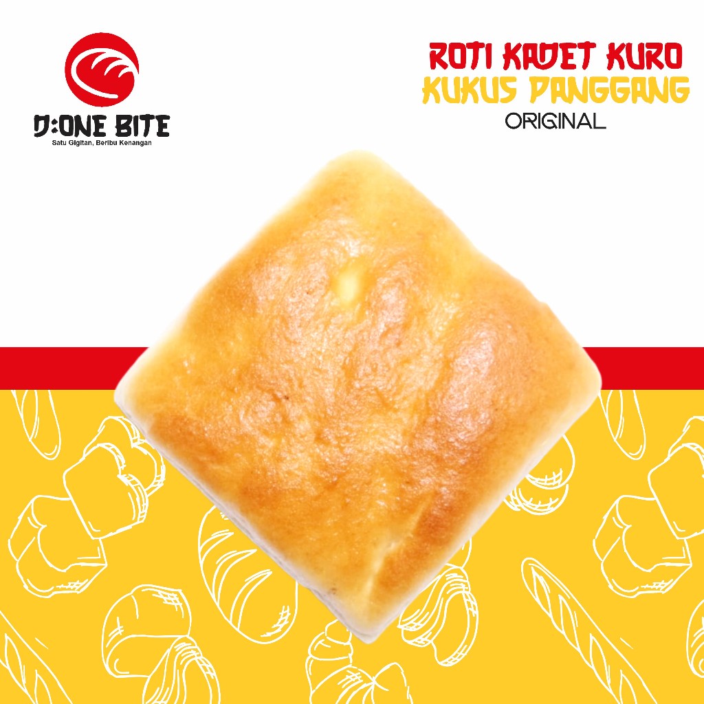 

Roti kuro panggangan kukus thailand - termurah dishopee