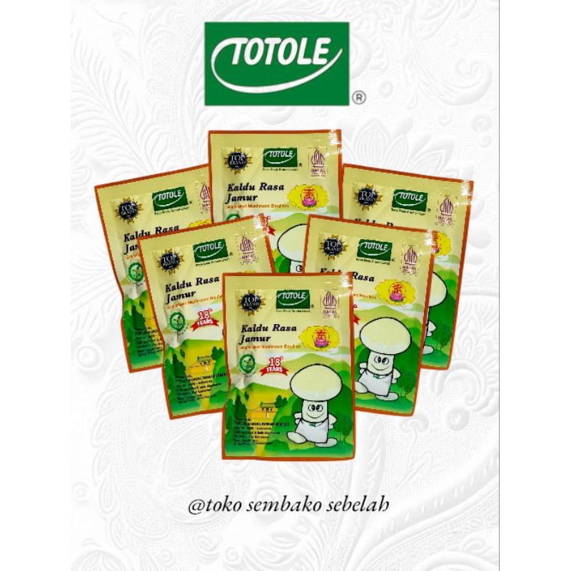 

Totole Kaldu Jamur Kemasan 40gr