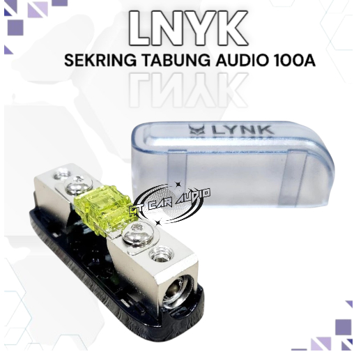 SEKRING / SIKRING FUSE AUDIO / MOBIL FUSE HOLDER AUDIO MOBIL - 100 A