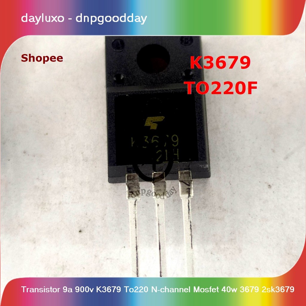 transistor 9a 900v k3679 to220 n-channel mosfet 40w 3679 2sk3679