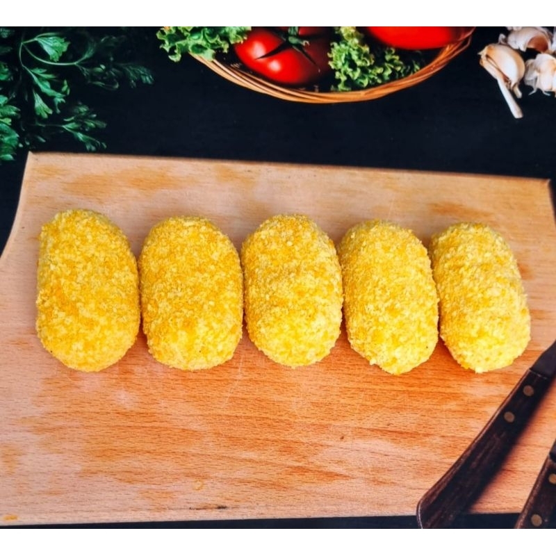 

Kroket Kentang Ayam sayur