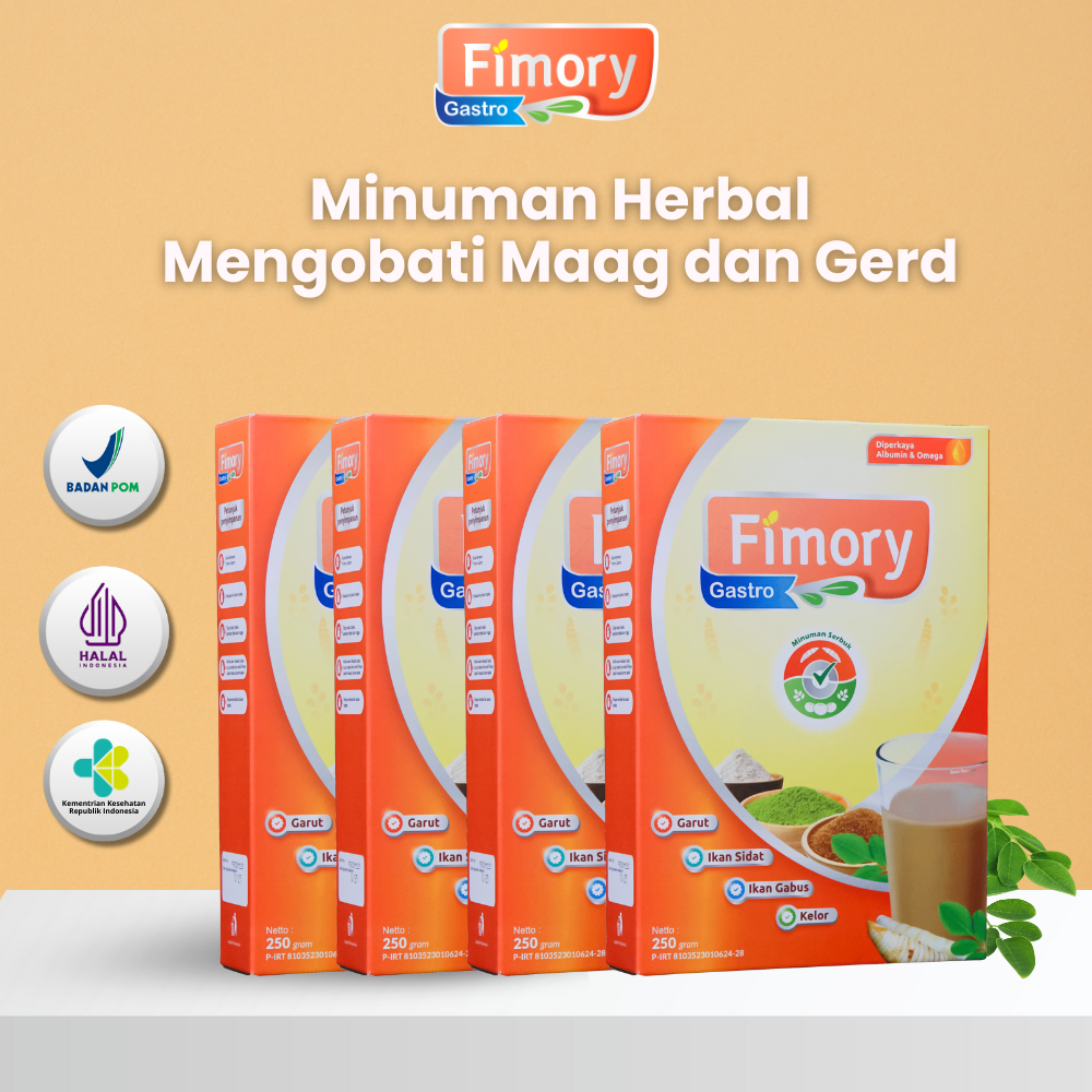 

Paket 4 Box Fimory Gastro - Minuman Herbal Mengobati Asam Lambung Maag dan Gerd