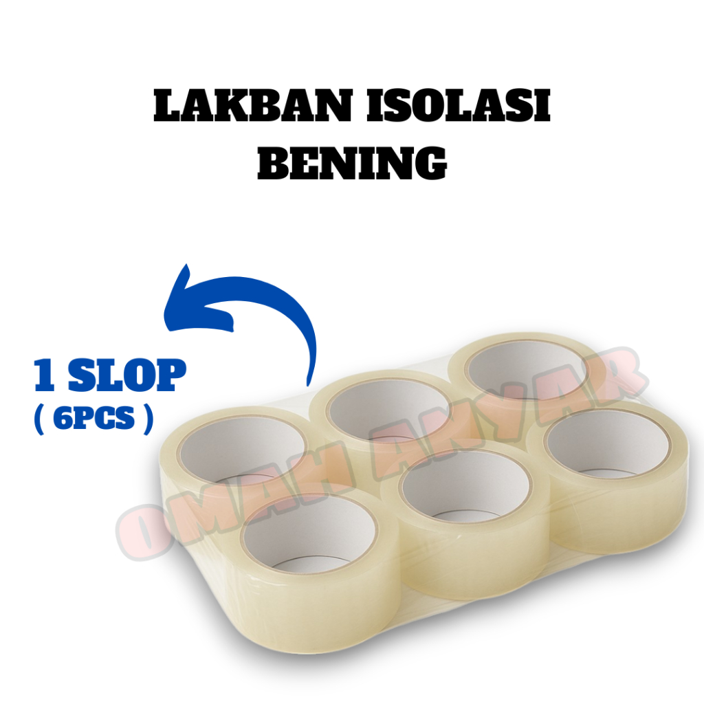 

Lakban Solasi Fragile dan bening 2 inch .