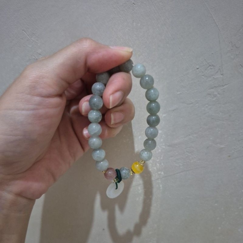 Gelang Giok(Natural stone)Giok aksesoris