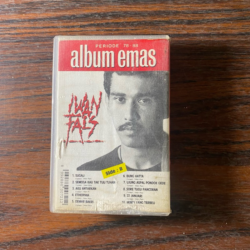 KASET PITA ALBUM EMAS IWAN FALS PERIODE 78-88