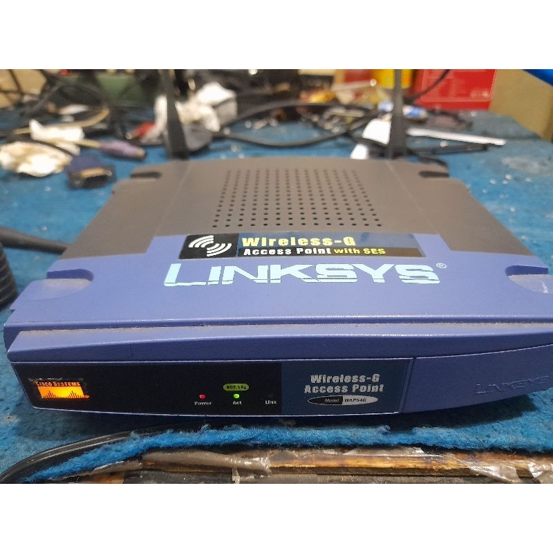 linksys wireless g acces point with ses wap 54g
