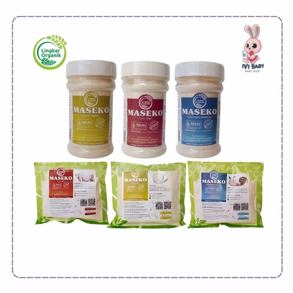 

Lingkar Organik Maseko Kaldu | Kaldu MPASI | Non MSG