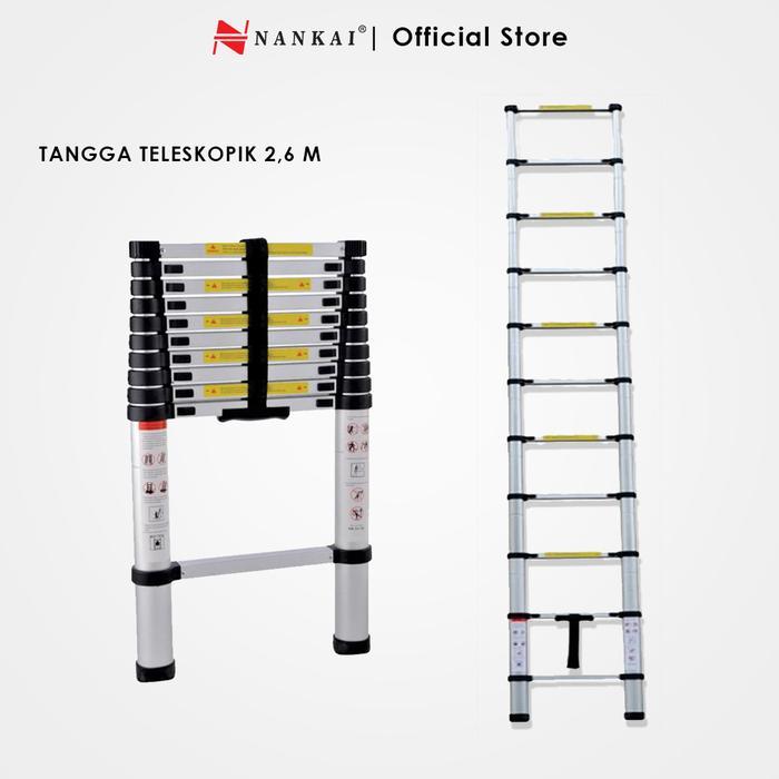 PROMO NANKAI Tangga Teleskopik 2,6 Meter (bekas)