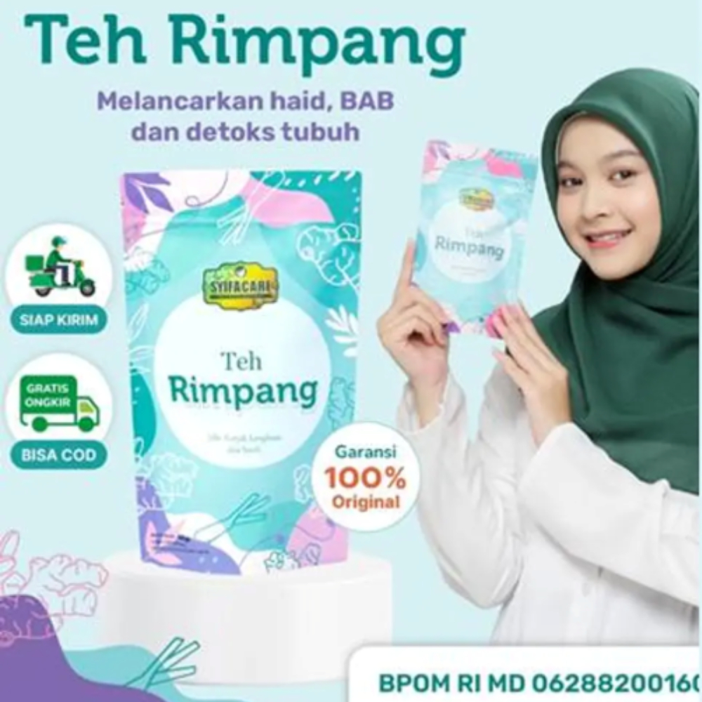 

Teh Celup Rimpang Syifacare Herbal Melancarkan Haid & Melansingkan Badan Terbuat Dari 100% Bahan Herbal Pilihan