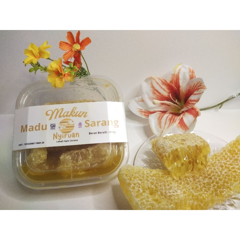 

Madu Sarang Lebah Apis Cerana 250g