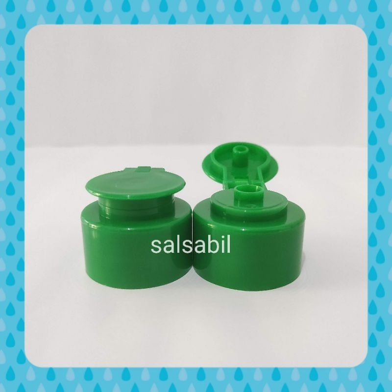 Tutup fliptop cupir (hanya tutup tanpa botol)