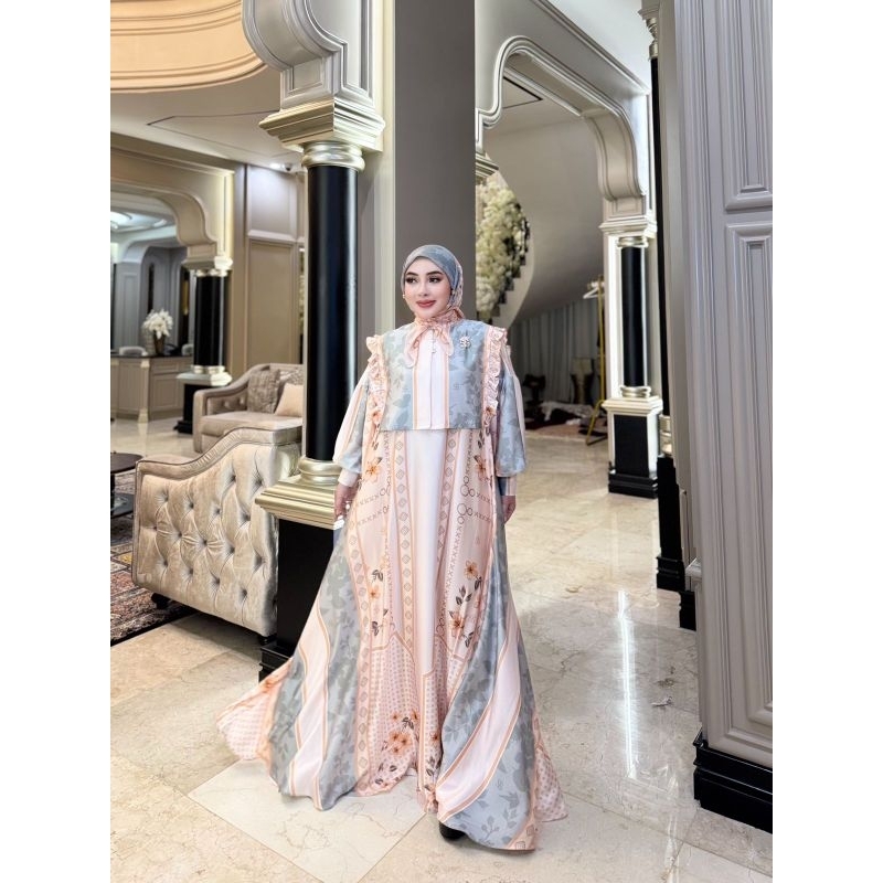 set gamis silk terbaru shellasaukia