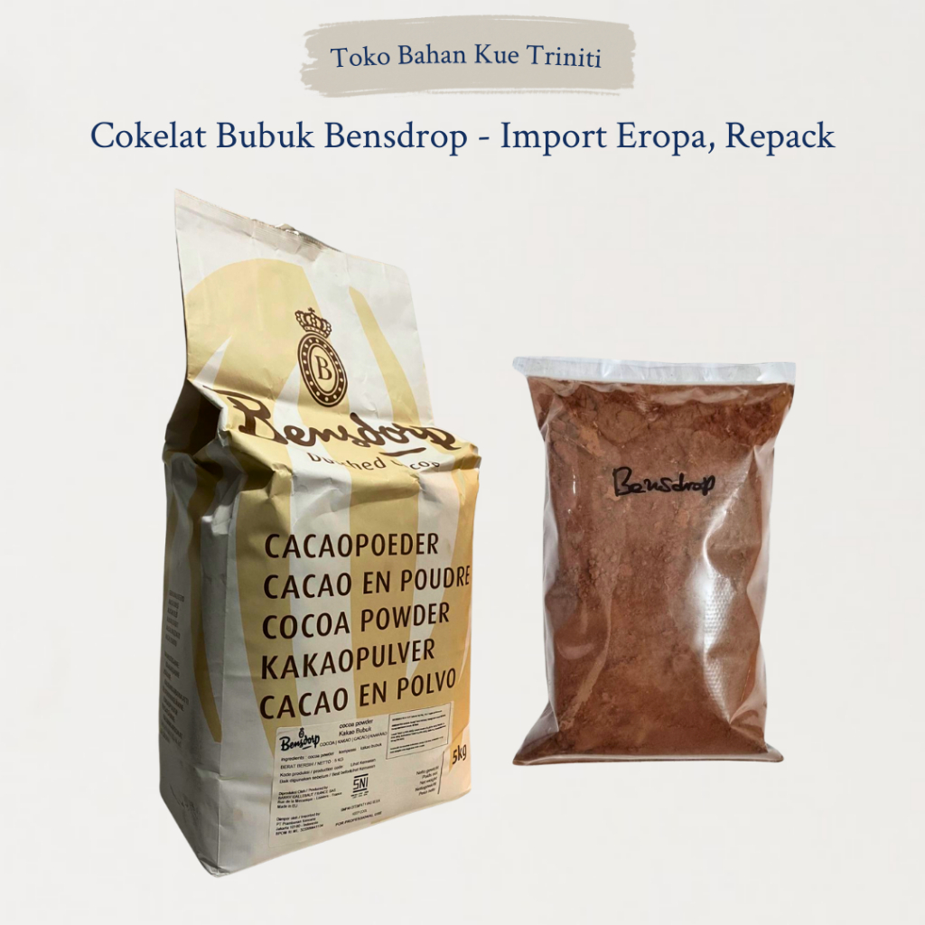 

Coklat Bubuk Bensdorp Import Eropa (100/250/500gr) - Cocoa Powder Bensdrop untuk Baking