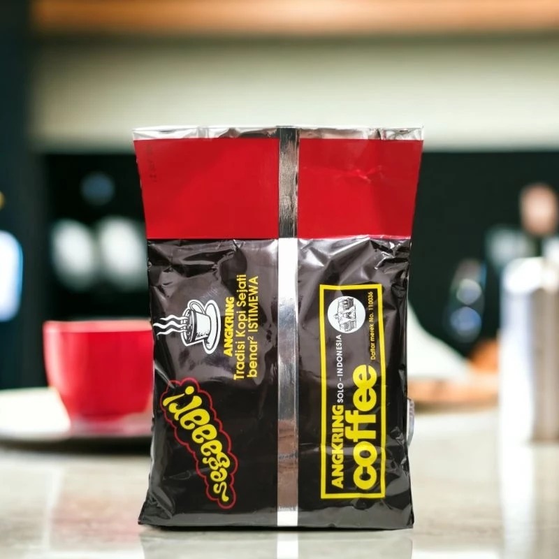 

Kopi Bubuk Angkring Solo 400gr Kopi Toko Podjok