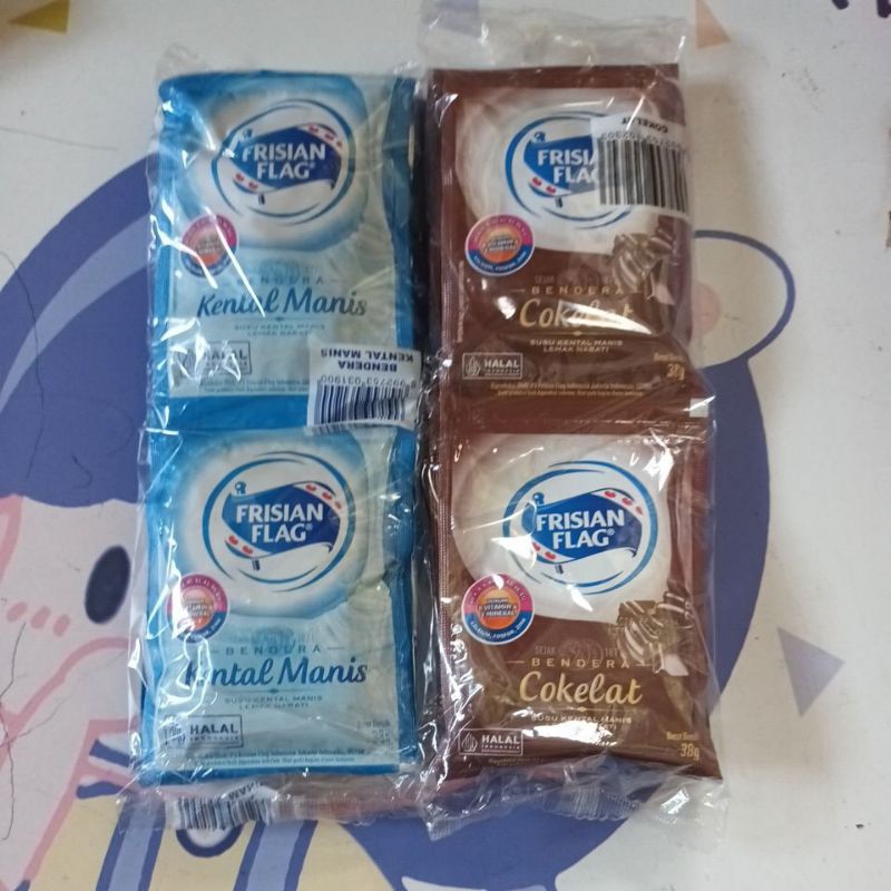 

Susu Bendera Frisian Flag - Susu Frisian flag Kental Manis isi 6sachet