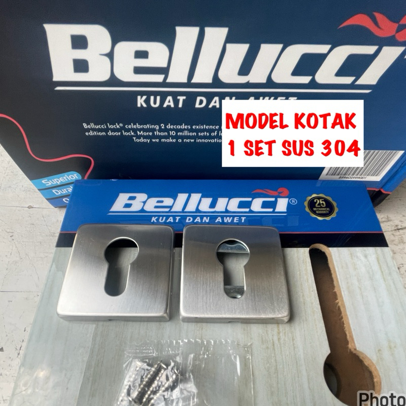 belluci ring kunci pintu kotak stainless steel sus 304/ Bellucci Ring Cover Silinder Kunci Pintu All