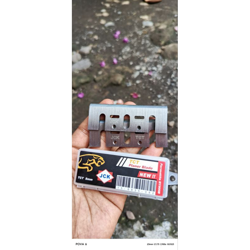 Mata pisau pasah kayu JCK tct planer blade 8mm for N1900B size 82x29x3mm