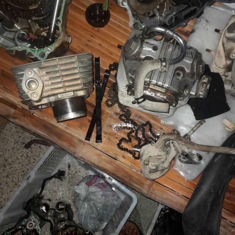 blok kop cylinder head tiger revo