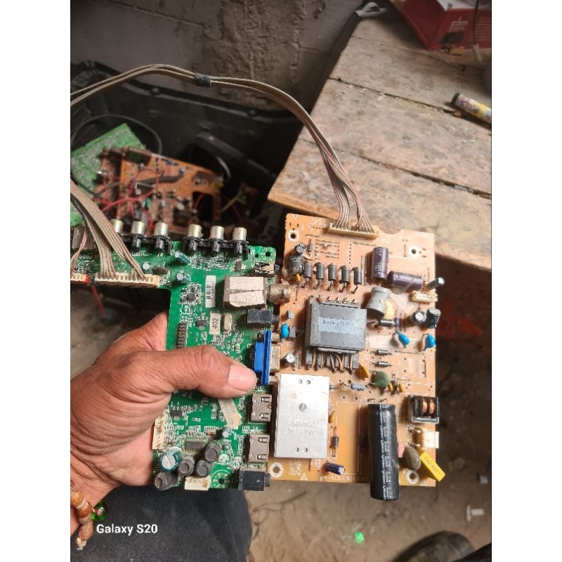 mesin tv led polytron pld32 analog