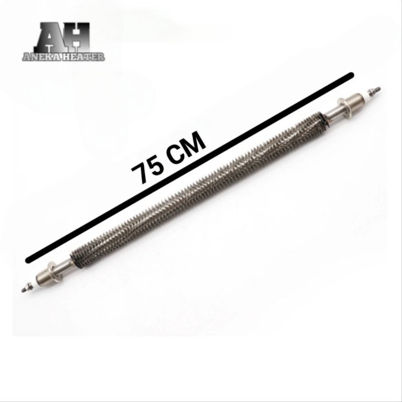 Elemen Heater || Finned Heater pemanas udara , ruangan 75cm