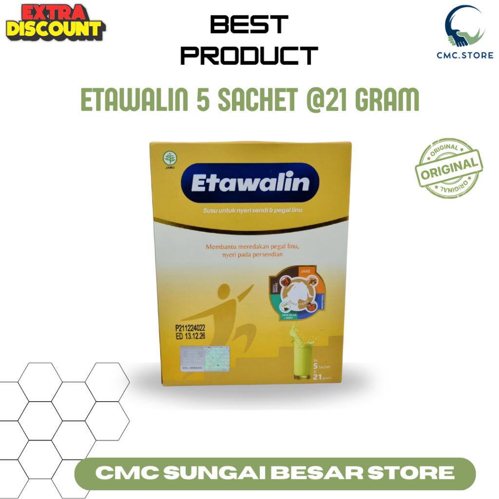 

Etawalin Sachet Isi 5 Sachet @21 Gram