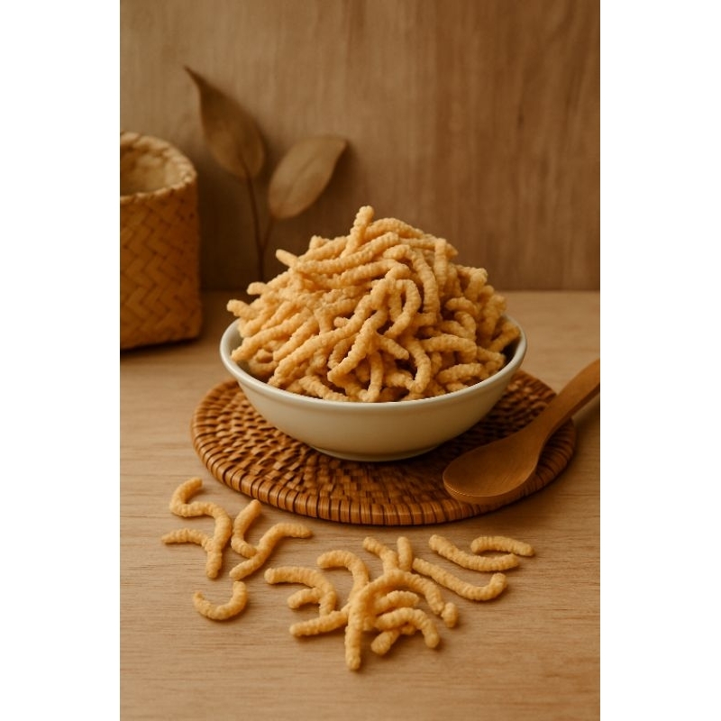 

Cemilan | Stik Ulat Sutra 250 gr | Snack