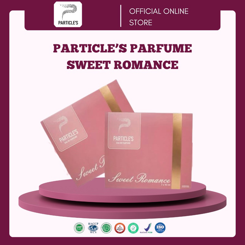 PARTICLES SWEET ROMANCE SERIES 1BOX ISI 7 parfum (10ml)