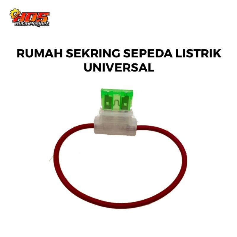 Rumah sekring sepeda listrik universal