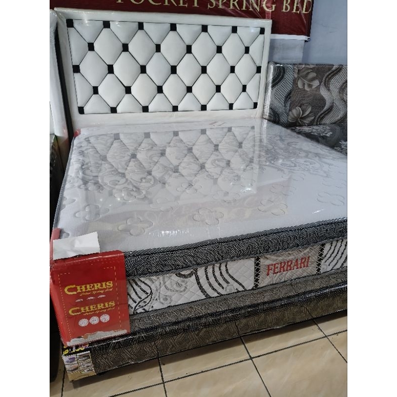 Cheris Kasur Pocket Latex Springbed Type Ferrari | Matras Spring Bed 90 | 180 x 200