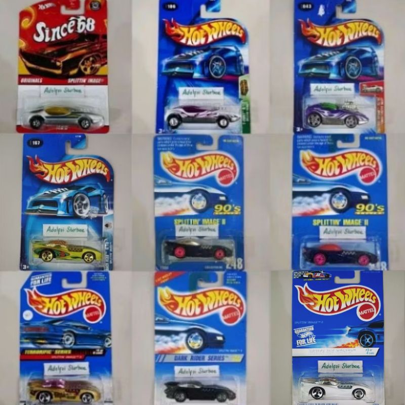 hotwheels hot wheels tooned splittin' image II splittin splitin image II dark rider series 2004 firs