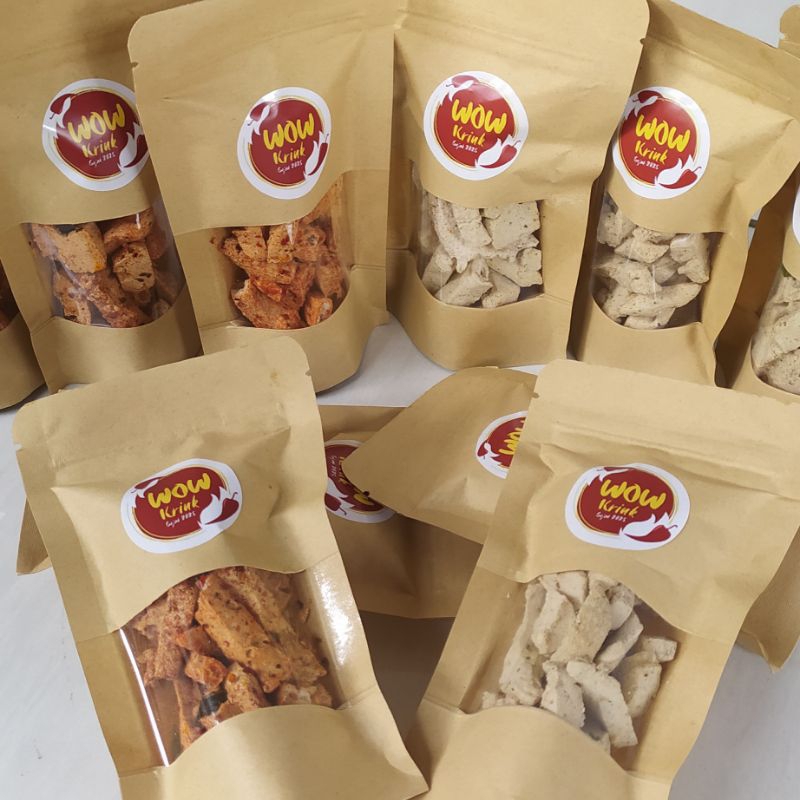 

Basreng WOW KRIUK – Pedas/Asin Daun Jeruk | Camilan Renyah 30gr